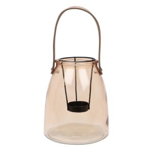 Glass Candle Holder with Handle (2 Colours)