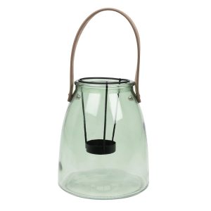 Glass Candle Holder with Handle (2 Colours)