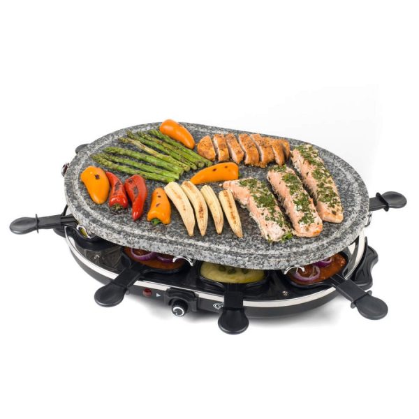 G&P 8 Pcs Stone Raclette Grill - Image 6