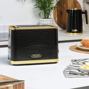 Salter Palermo 2 Slice Toaster Black