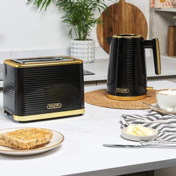 Salter Palermo 2 Slice Toaster Black - Image 5