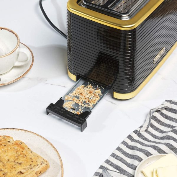 Salter Palermo 2 Slice Toaster Black - Image 4