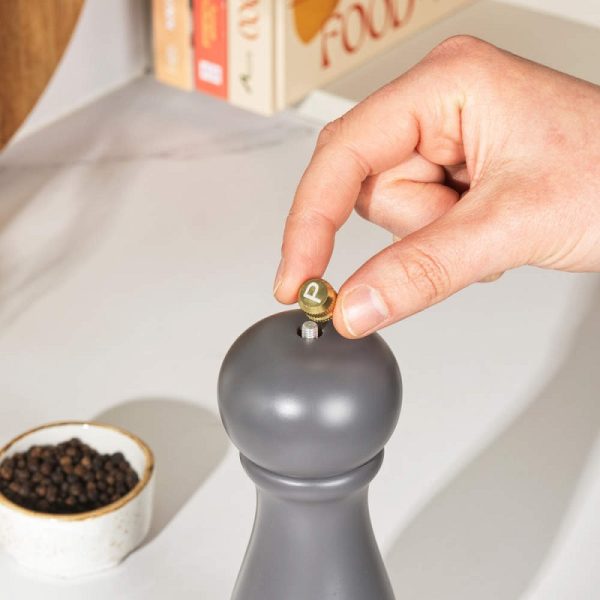 Salter Olea Salt and Pepper Mill Grey - Image 4