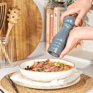 Salter Olea Salt and Pepper Mill Green