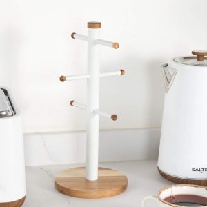 Salter Toronto 6 Branch Mug Tree White