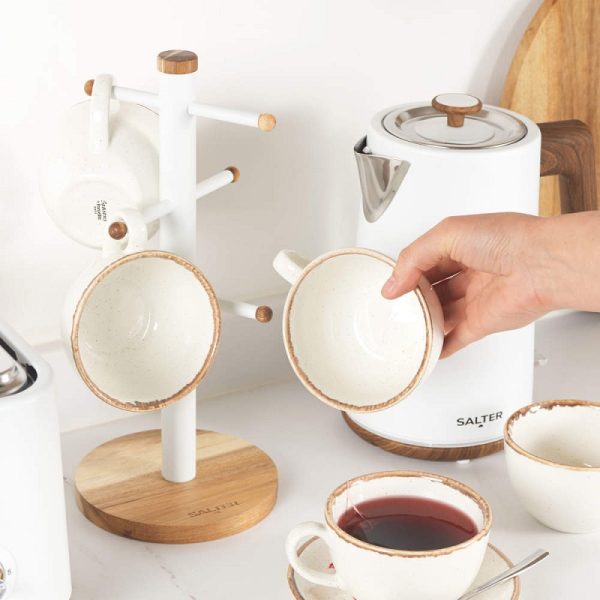 Salter Toronto 6 Branch Mug Tree White - Image 3