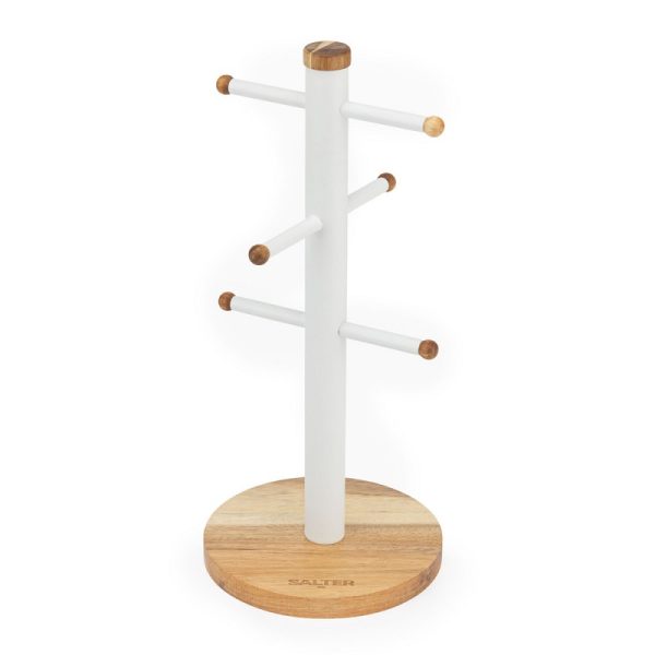 Salter Toronto 6 Branch Mug Tree White - Image 4